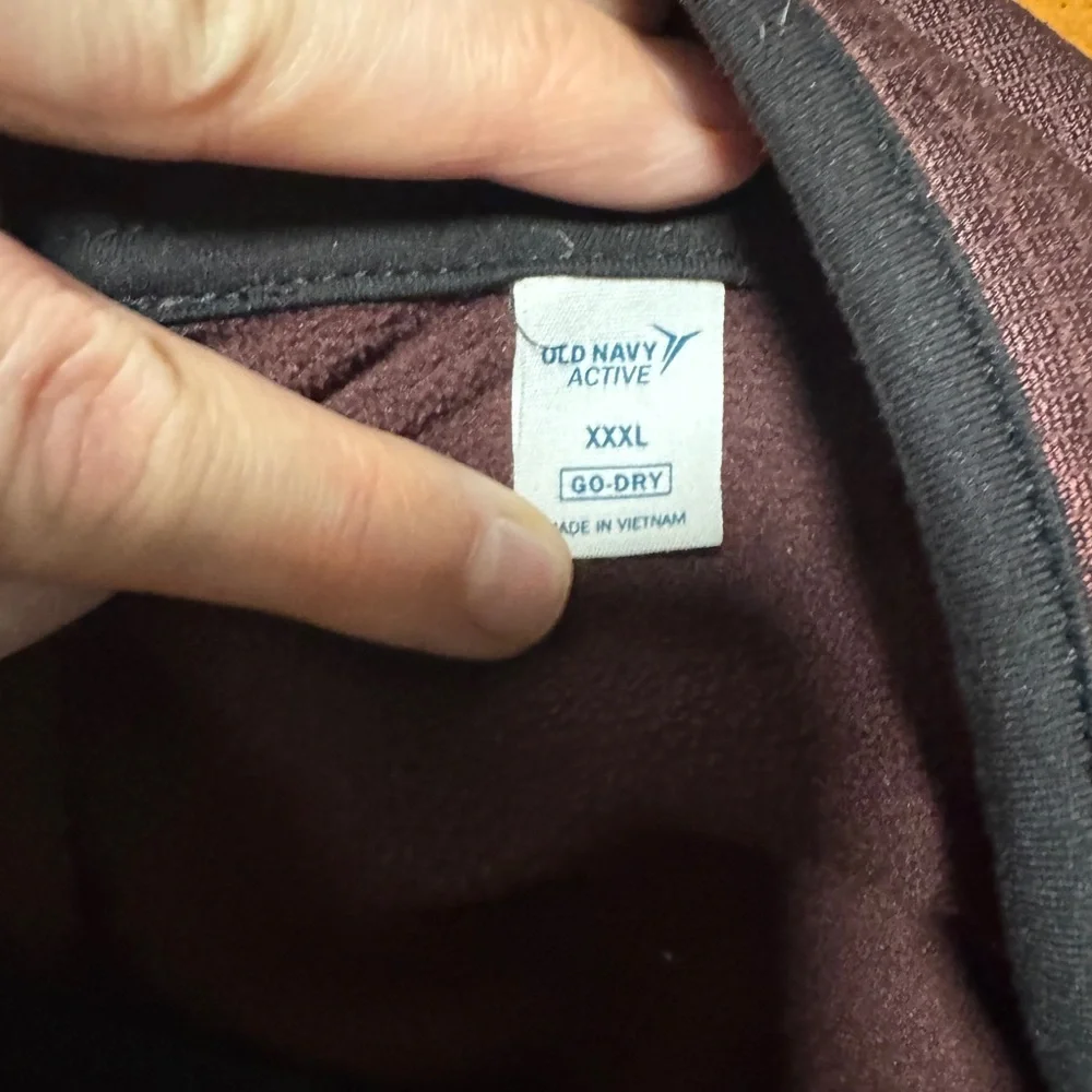 Men's Navy and Maroon Old Navy Track Jackets XXXL. - Picture 3 of 9